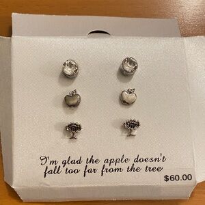 Swarovski Crystal Stud Earrings Set